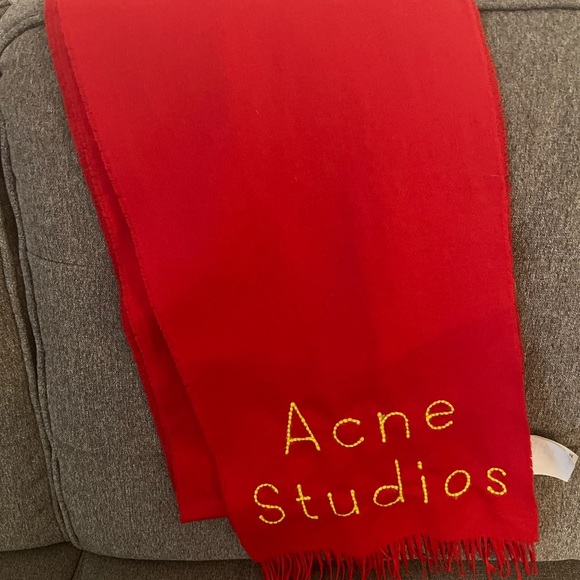 Acne Studios Skinny Scarf - Picture 3 of 5